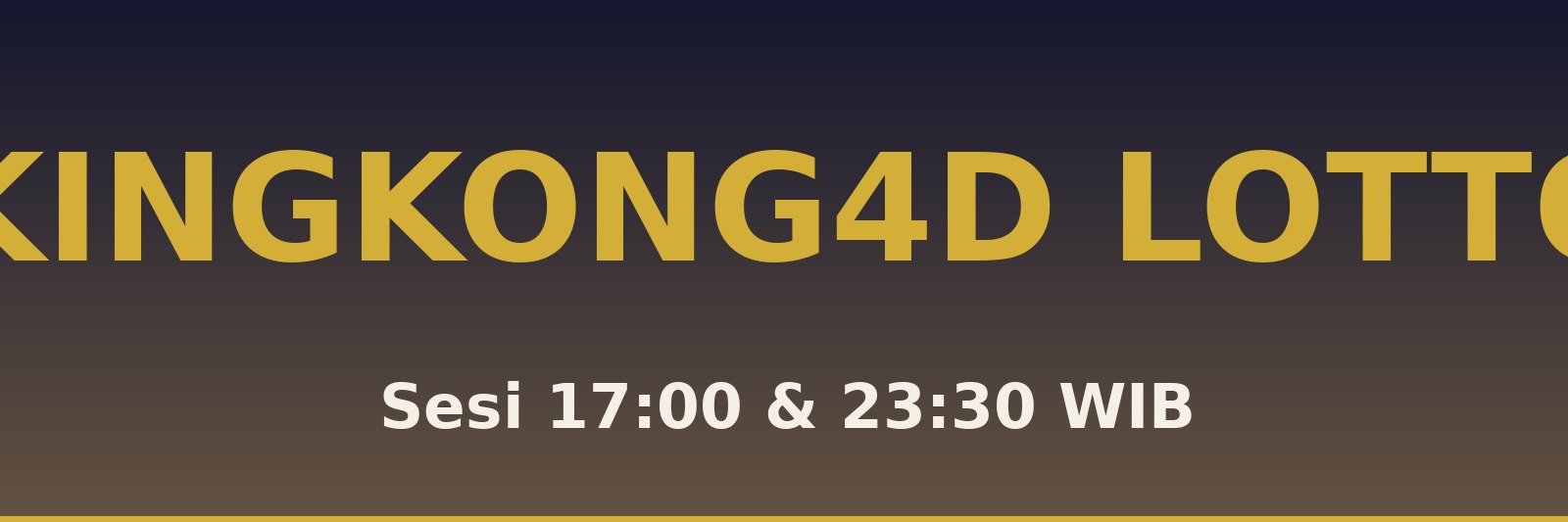 Kingkong4D Lotto Siatas Barita